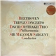 Ludwig Van Beethoven - David Oistrakh Trio, Philharmonia Orchester, Sir Malcolm Sargent - Triple Concerto